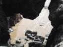 sous la grotte